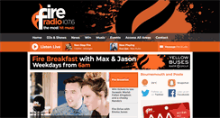 Desktop Screenshot of fireradio.co.uk
